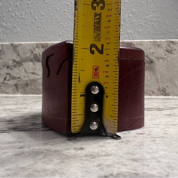 Wooden Mahogany puzzle Box - Picture 9 of 11